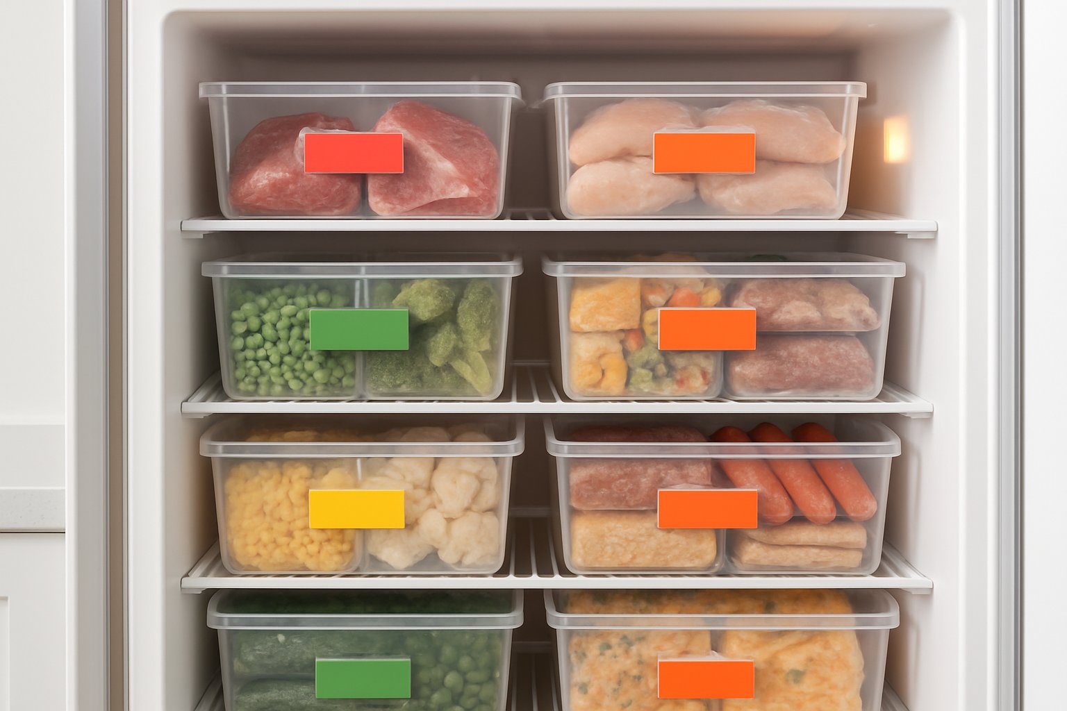 How to Organize a Freezer: Bins, Labels, and First-In, First-Out Tips