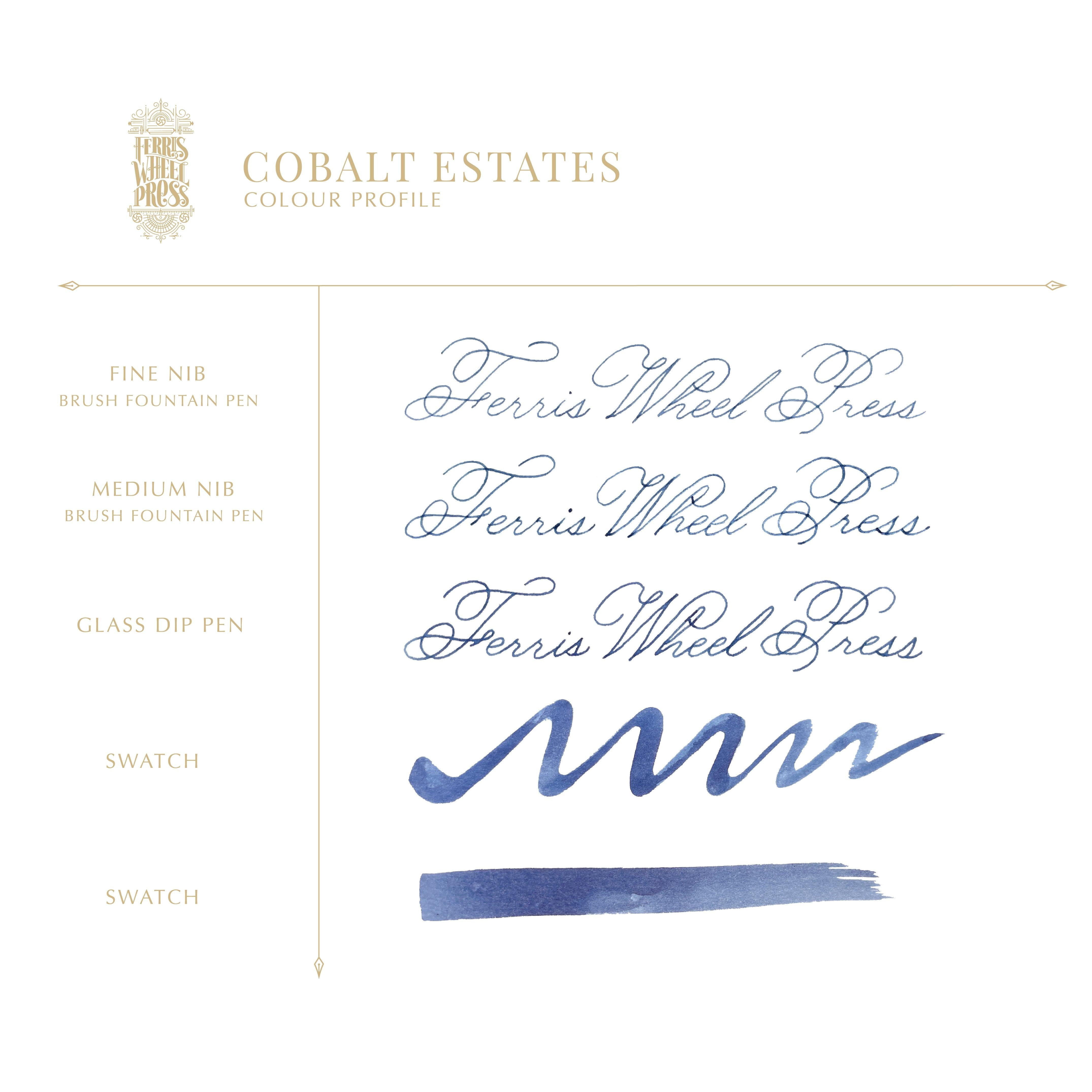 Everyday Collection Fountain Pen Inks - 10ml Bottled | Ferris Wheel Press