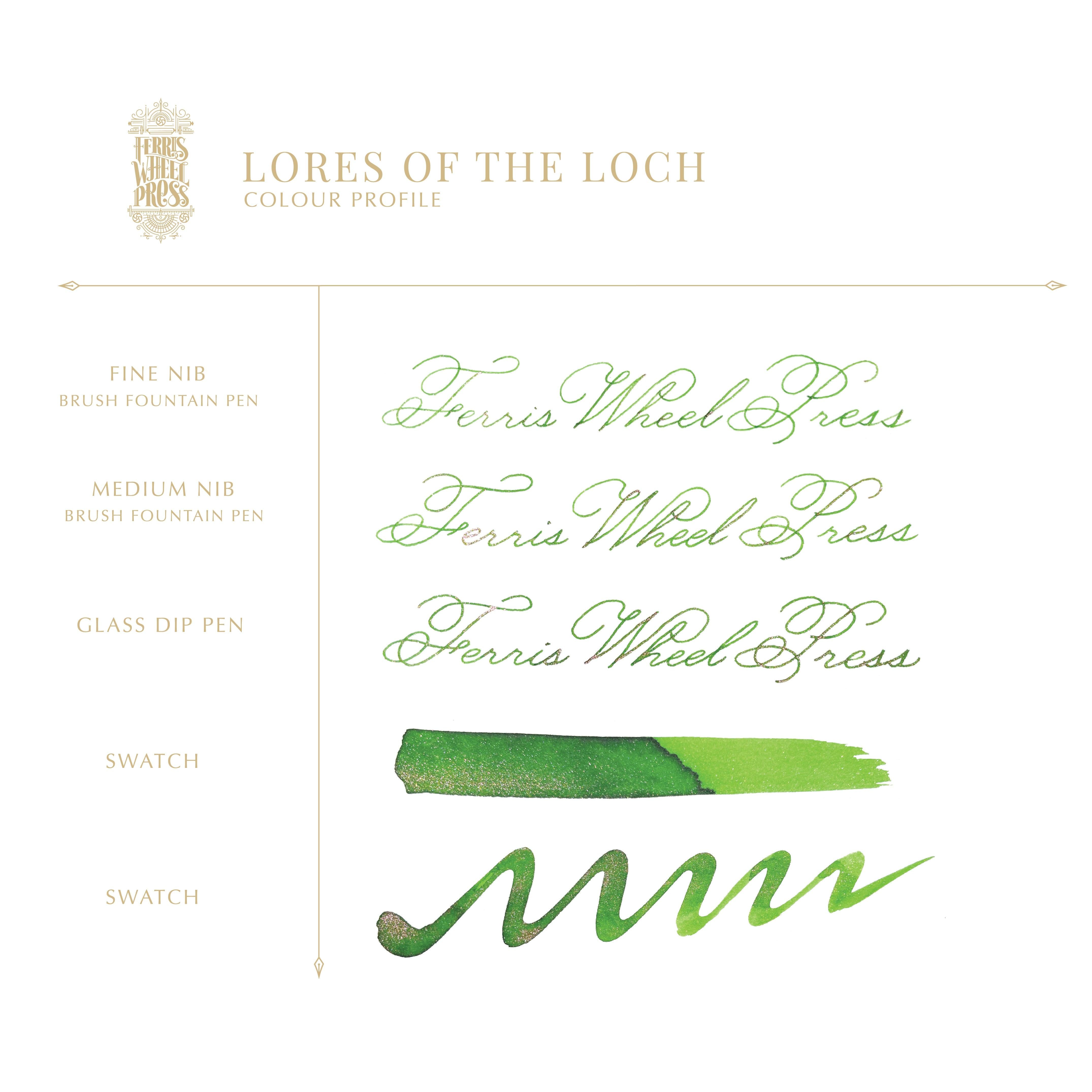 Lores of the Loch | 20ml Ink | Ferris Wheel Press