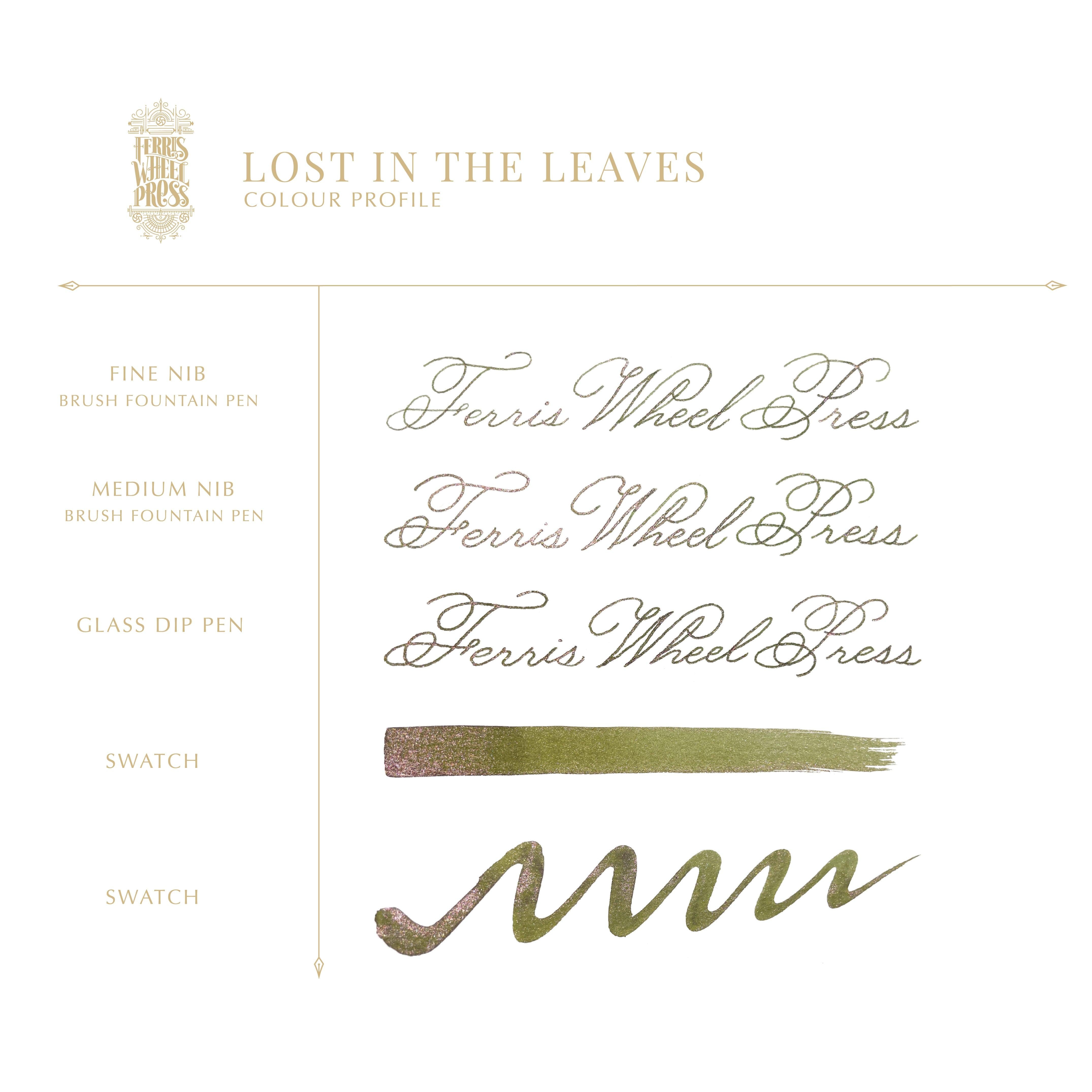 Lost in the Leaves | 20ml Ink | Ferris Wheel Press