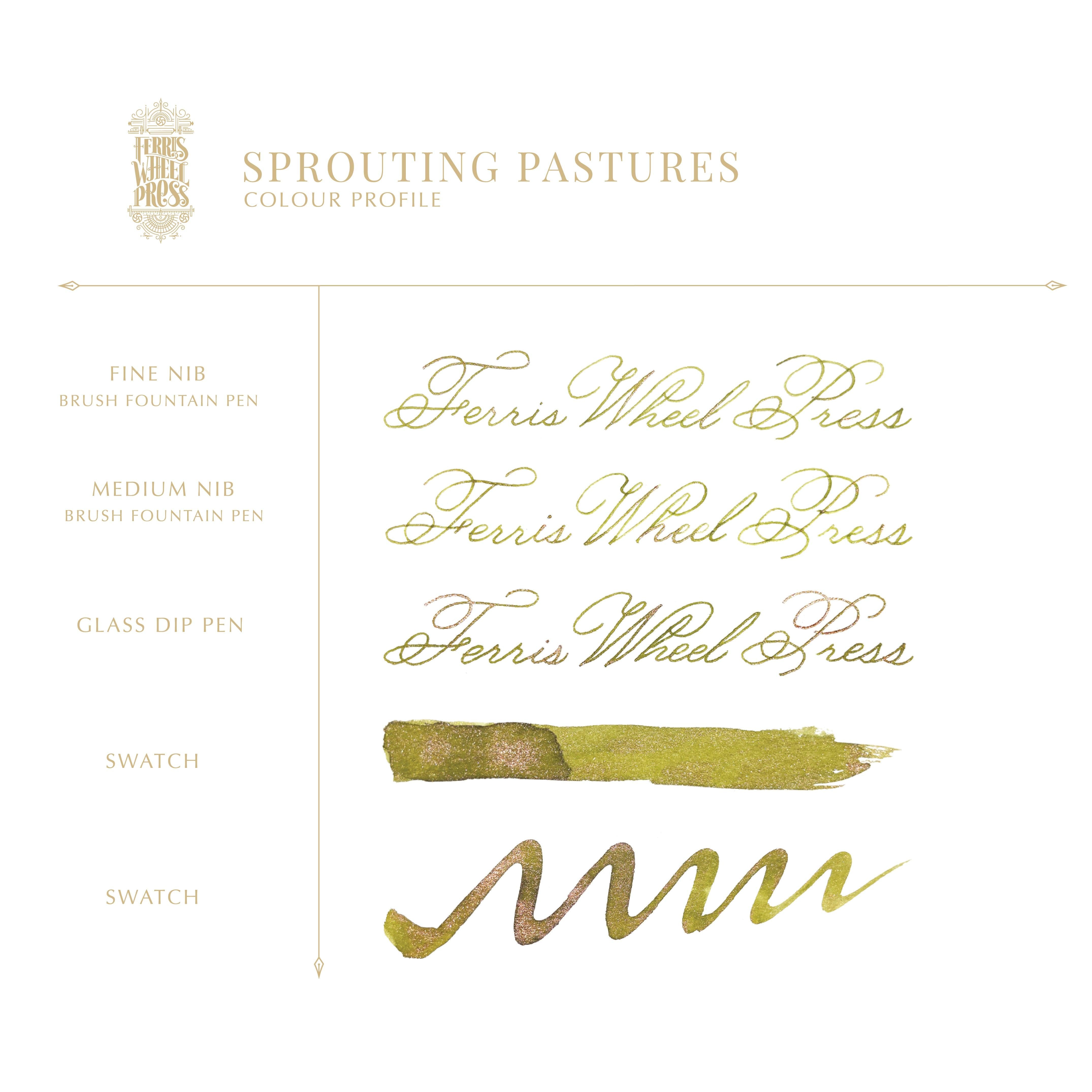 The Bestiary Series Fountain Pen Inks - 10ml Bottled | Ferris Wheel Press