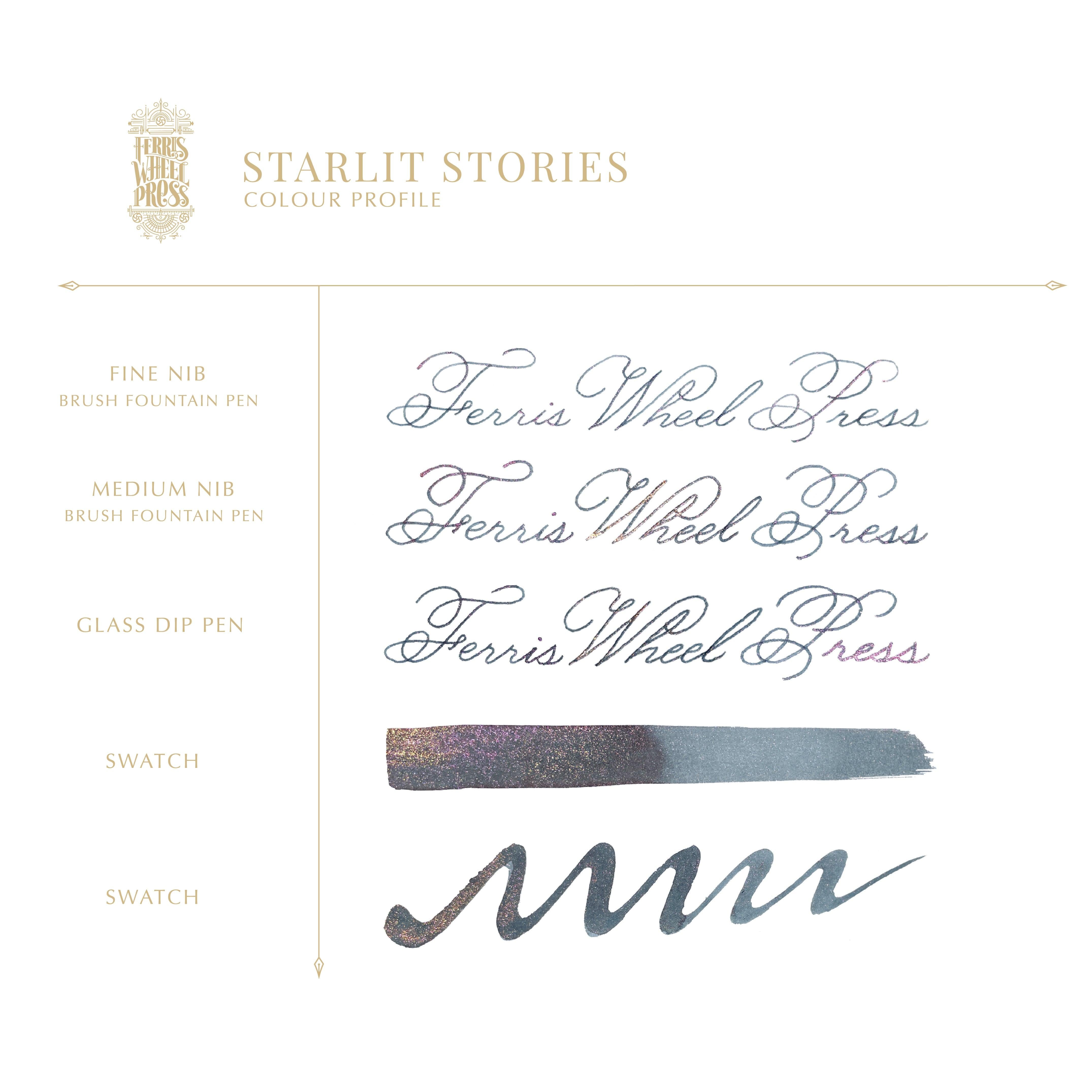 The Bestiary Series Fountain Pen Inks - 10ml Bottled | Ferris Wheel Press