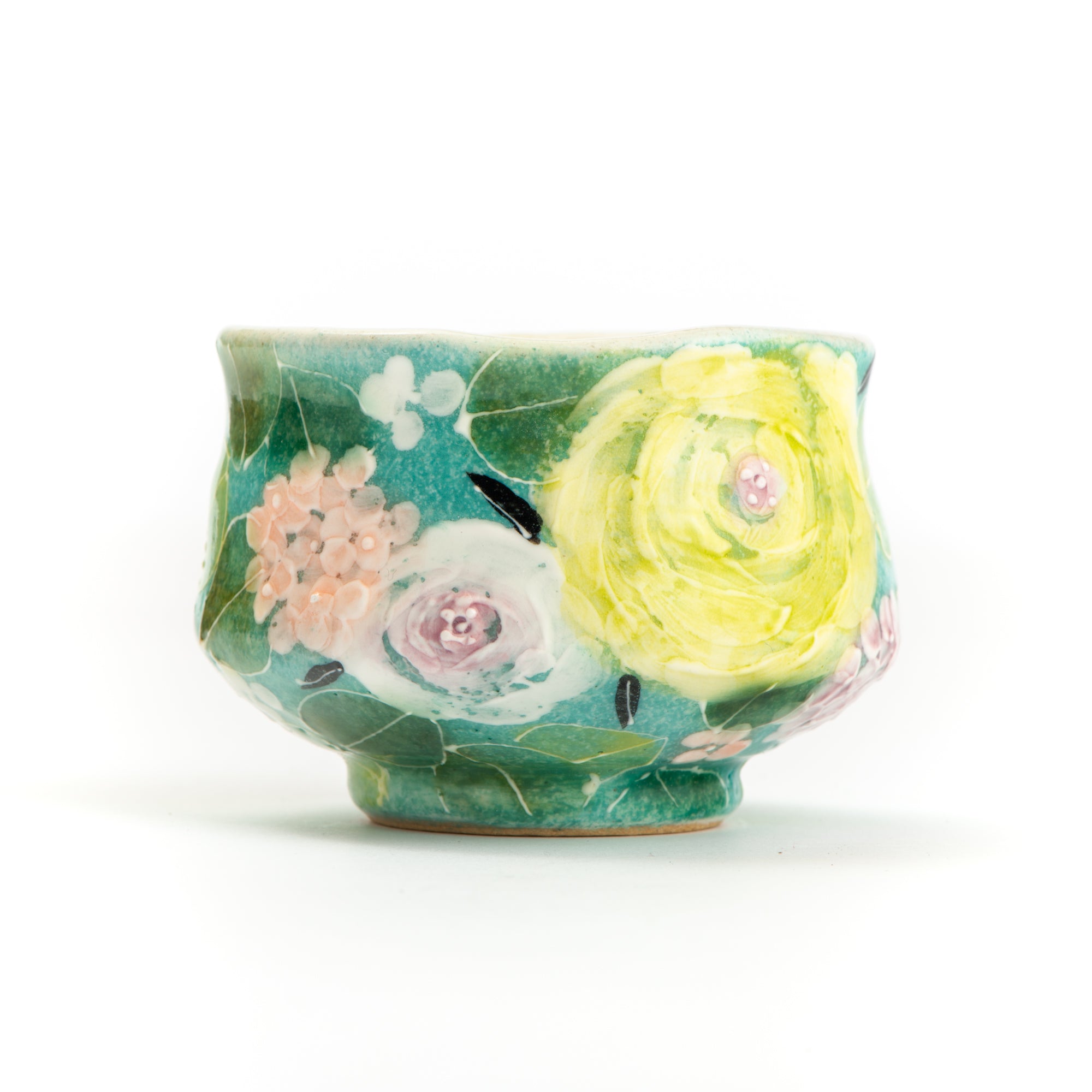 Yuzuriha Workshop Yuzu Rose Japanese Sake Cup