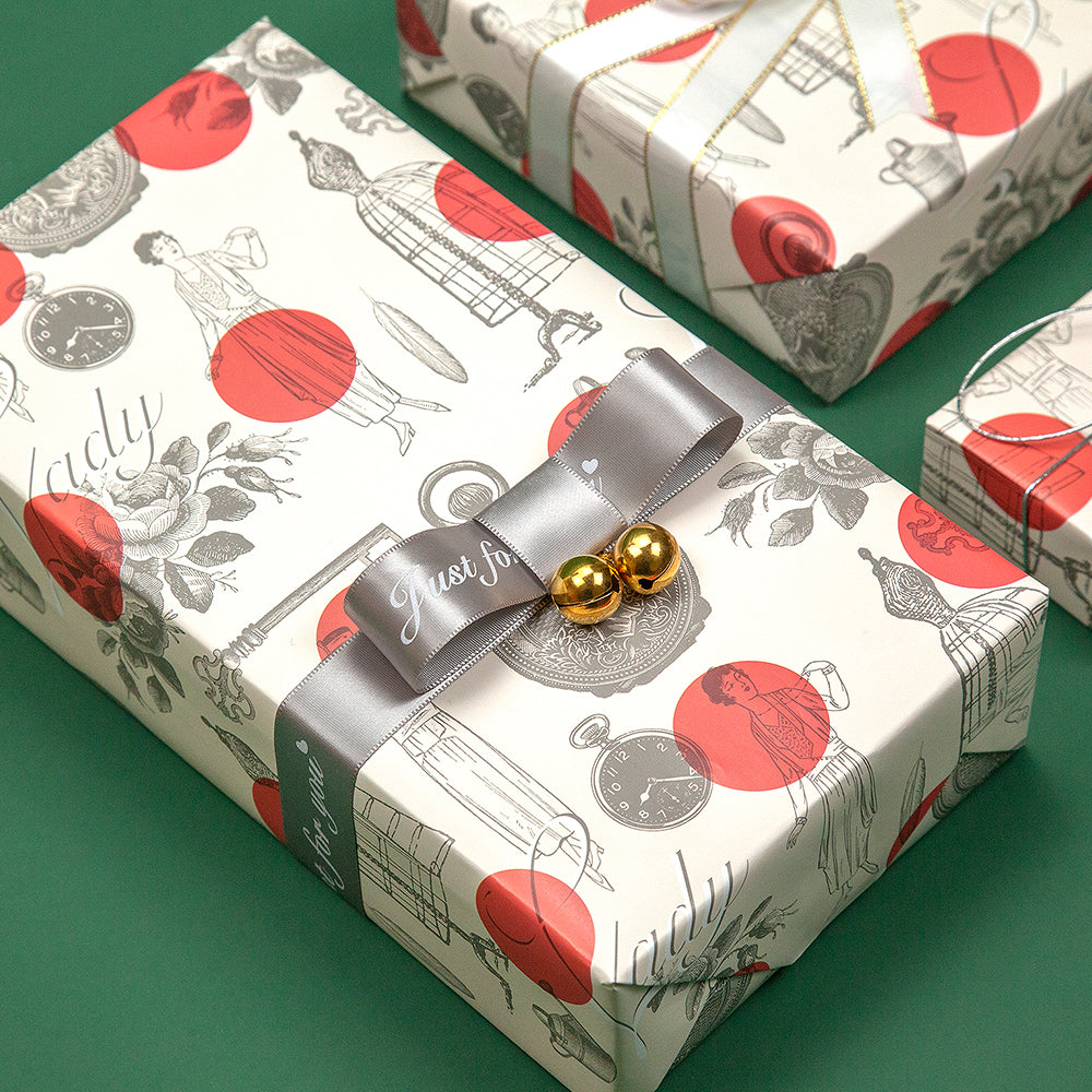 Paper Park Gift Wrapping Paper_Lady