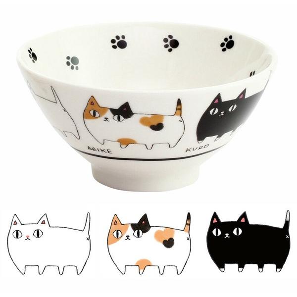 Neko Sankyodai Three Cats Brothers Bowl