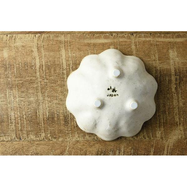 Kaneko Kohyo - Side Dish Bowl - White - Rinka Series - Handcrafted Japanese Mino Ware