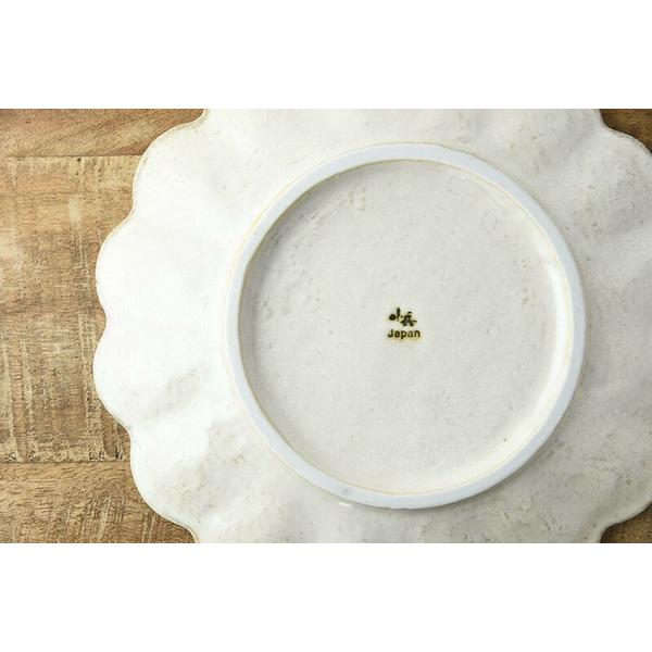 Kaneko Kohyo - Main Plate - White - Rinka Series - Handcrafted Japanese Mino Ware