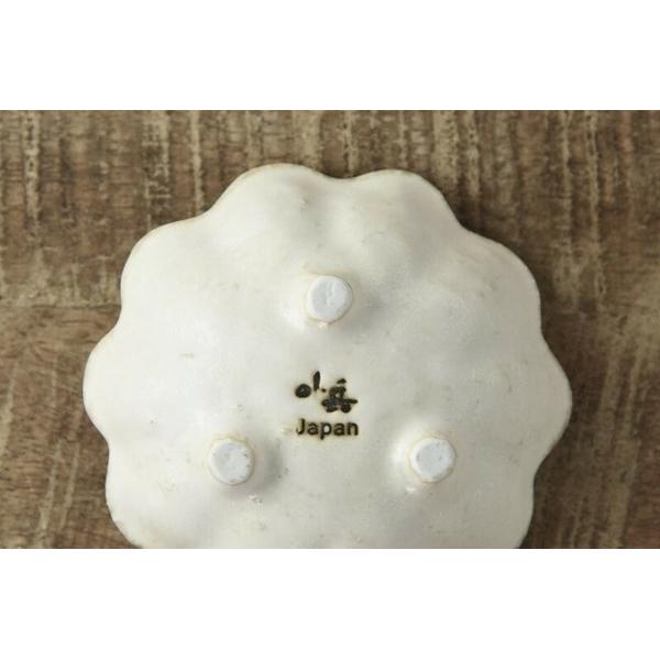 Kaneko Kohyo - Side Dish Bowl - White - Rinka Series - Handcrafted Japanese Mino Ware