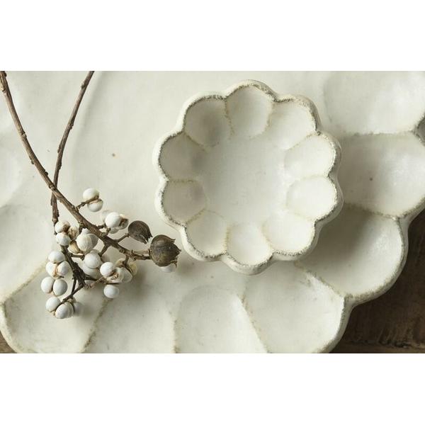 Kaneko Kohyo - Side Dish Bowl - White - Rinka Series - Handcrafted Japanese Mino Ware