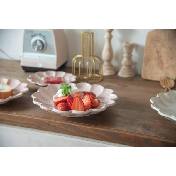 Kaneko Kohyo - Main Plate - Pink - Rinka Series - Handcrafted Japanese Mino Ware