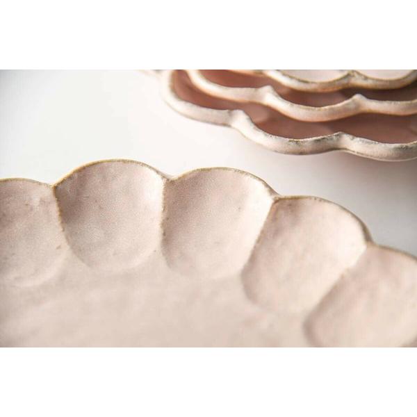 Kaneko Kohyo - Main Plate - Pink - Rinka Series - Handcrafted Japanese Mino Ware