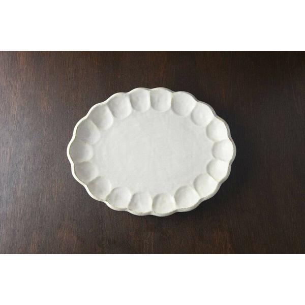 Kaneko Kohyo - Main Plate - White - Rinka Series - Handcrafted Japanese Mino Ware