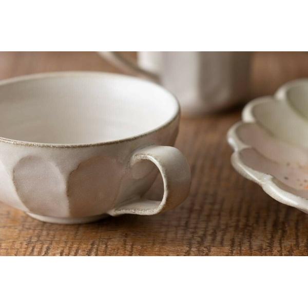 Kaneko Kohyo - Main Plate - White - Rinka Series - Handcrafted Japanese Mino Ware