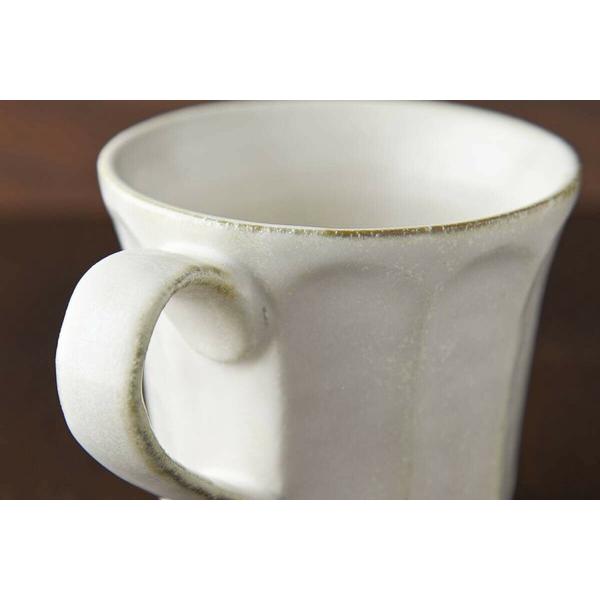 Kaneko Kohyo - Mug - White - Rinka Series - Handcrafted Japanese Mino Ware