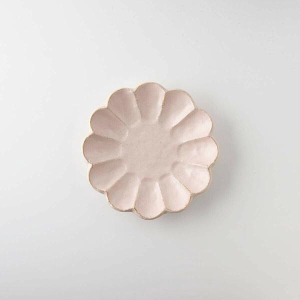 Kaneko Kohyo - Small Plate - Pink - Rinka Series - Handcrafted Japanese Mino Ware