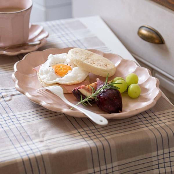 Kaneko Kohyo - Main Plate - Pink - Rinka Series - Handcrafted Japanese Mino Ware