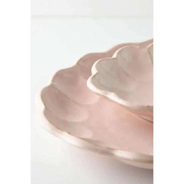 Kaneko Kohyo - Main Plate - Pink - Rinka Series - Handcrafted Japanese Mino Ware