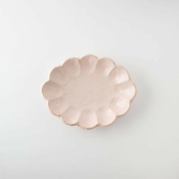 Kaneko Kohyo - Small Plate - Pink - Rinka Series - Handcrafted Japanese Mino Ware
