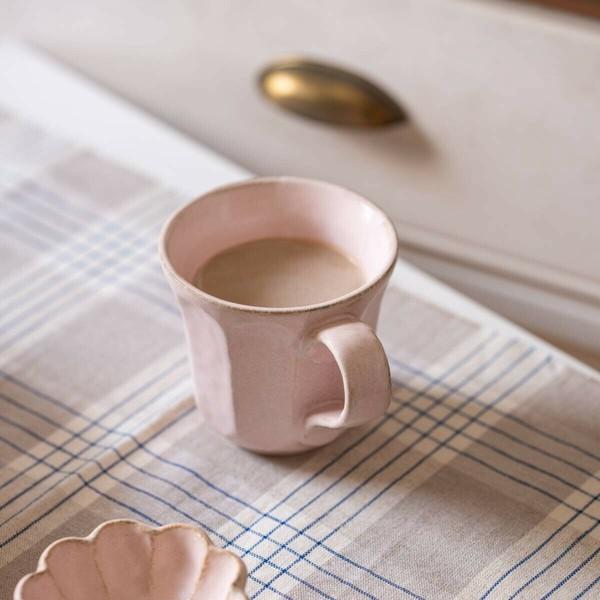 Kaneko Kohyo - Mug - Pink - Rinka Series - Handcrafted Japanese Mino Ware