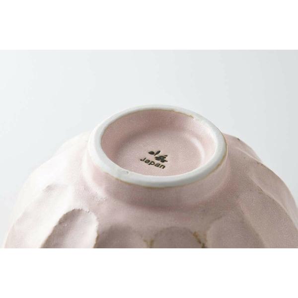 Kaneko Kohyo - Rice Bowl - Pink - Rinka Series - Handcrafted Japanese Mino Ware