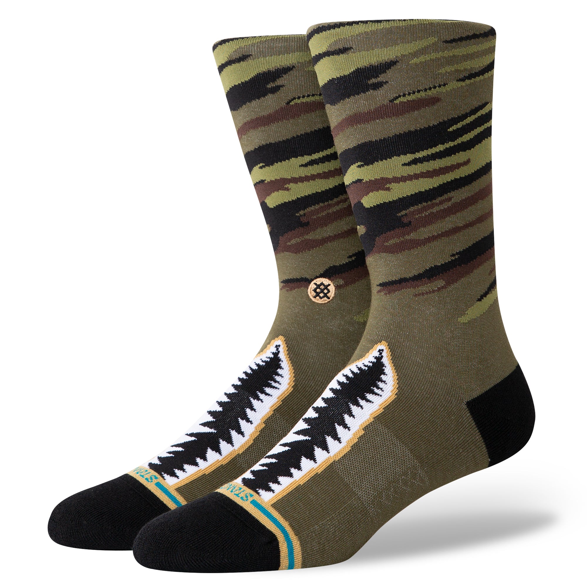 STANCE CAMO WARBIRD CREW SOCKS