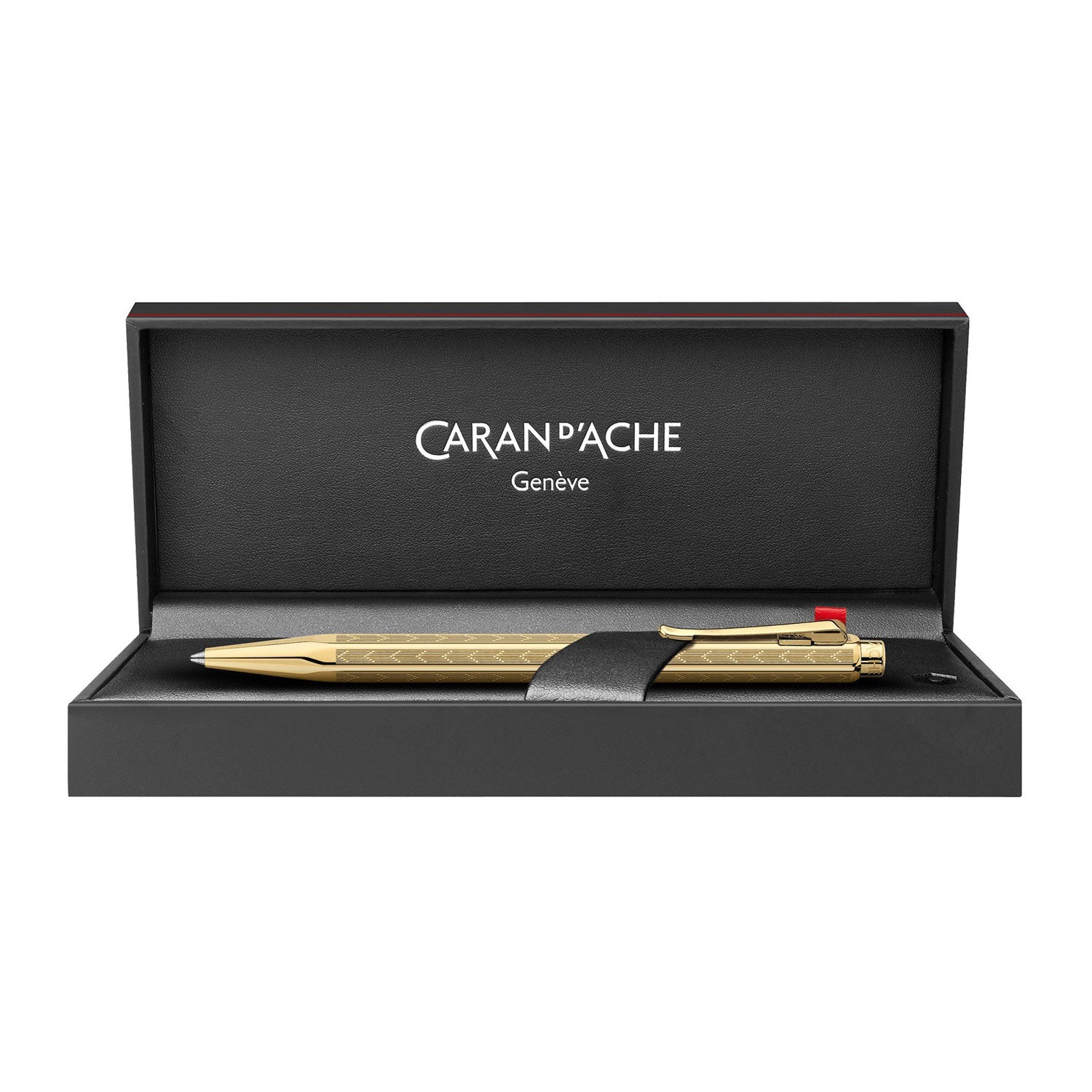 Caran d'Ache Gilded Ecridor Chevron Fountain Pen