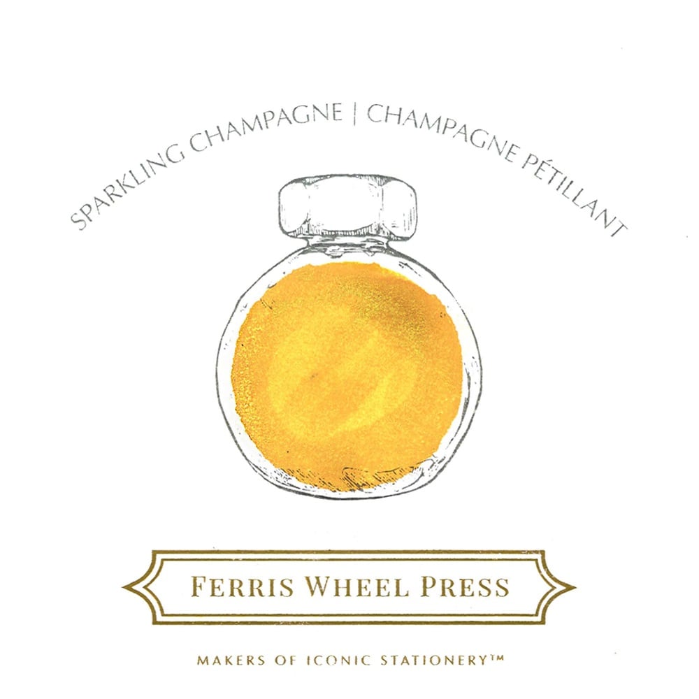 Sparkling Champagne | 85ml Ink | Ferris Wheel Press