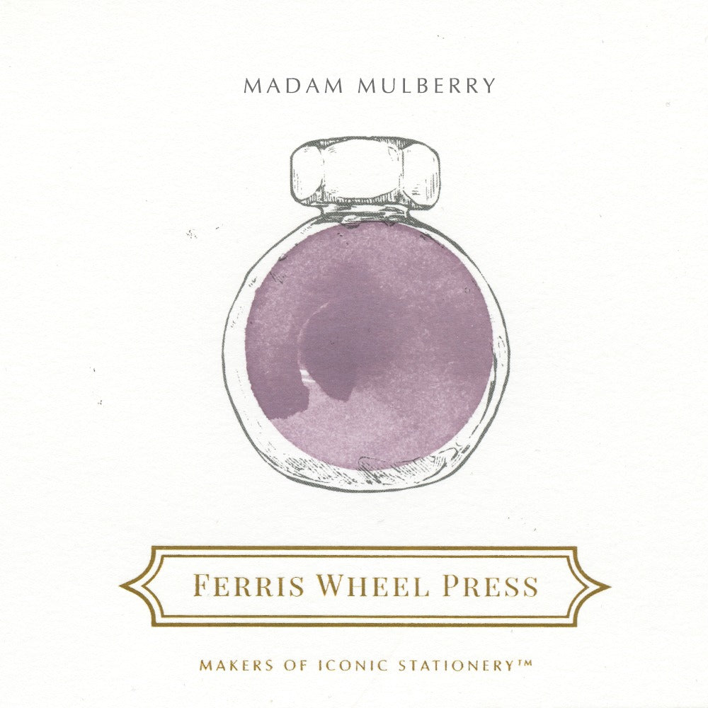 Madam Mulberry | 38ml Ink | Ferris Wheel Press