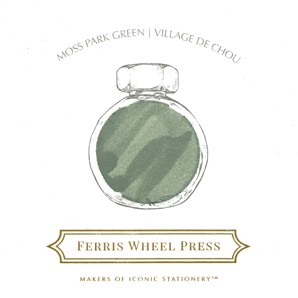 Moss Park Green | 38ml Ink | Ferris Wheel Press