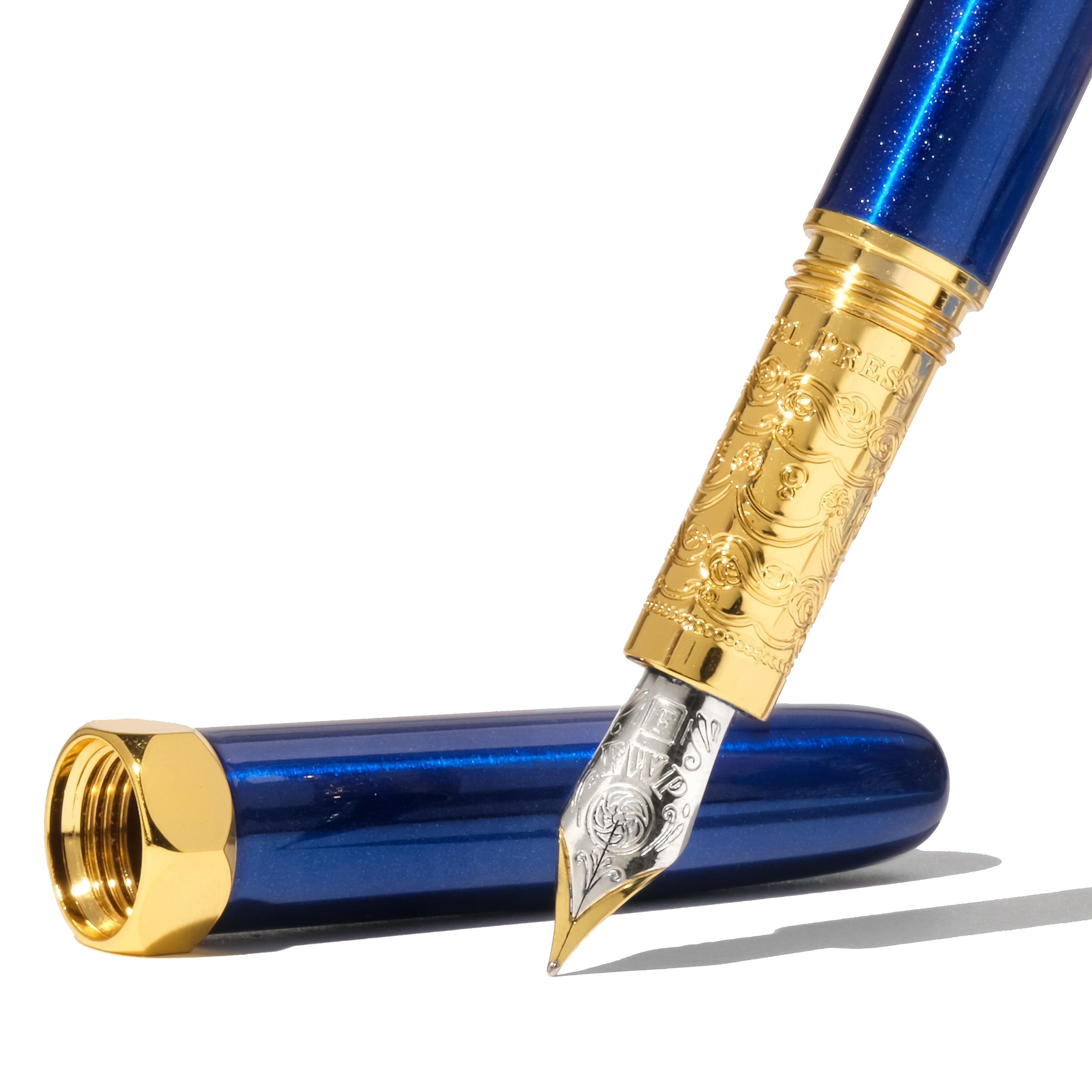 2025 Limited Edition | The Bijou Fountain Pen - Blue Revelry | Ferris Wheel Press