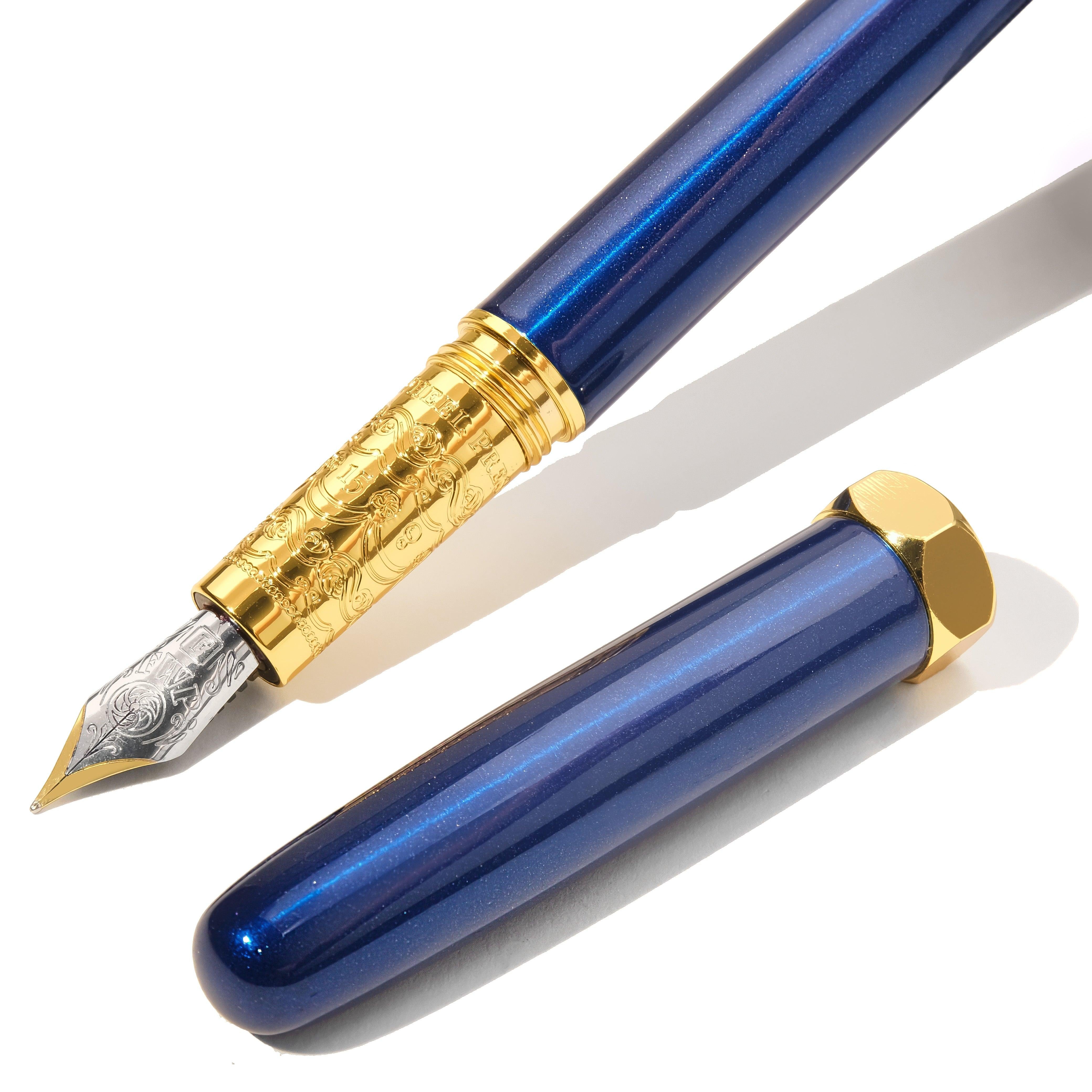 2025 Limited Edition | The Bijou Fountain Pen - Blue Revelry | Ferris Wheel Press