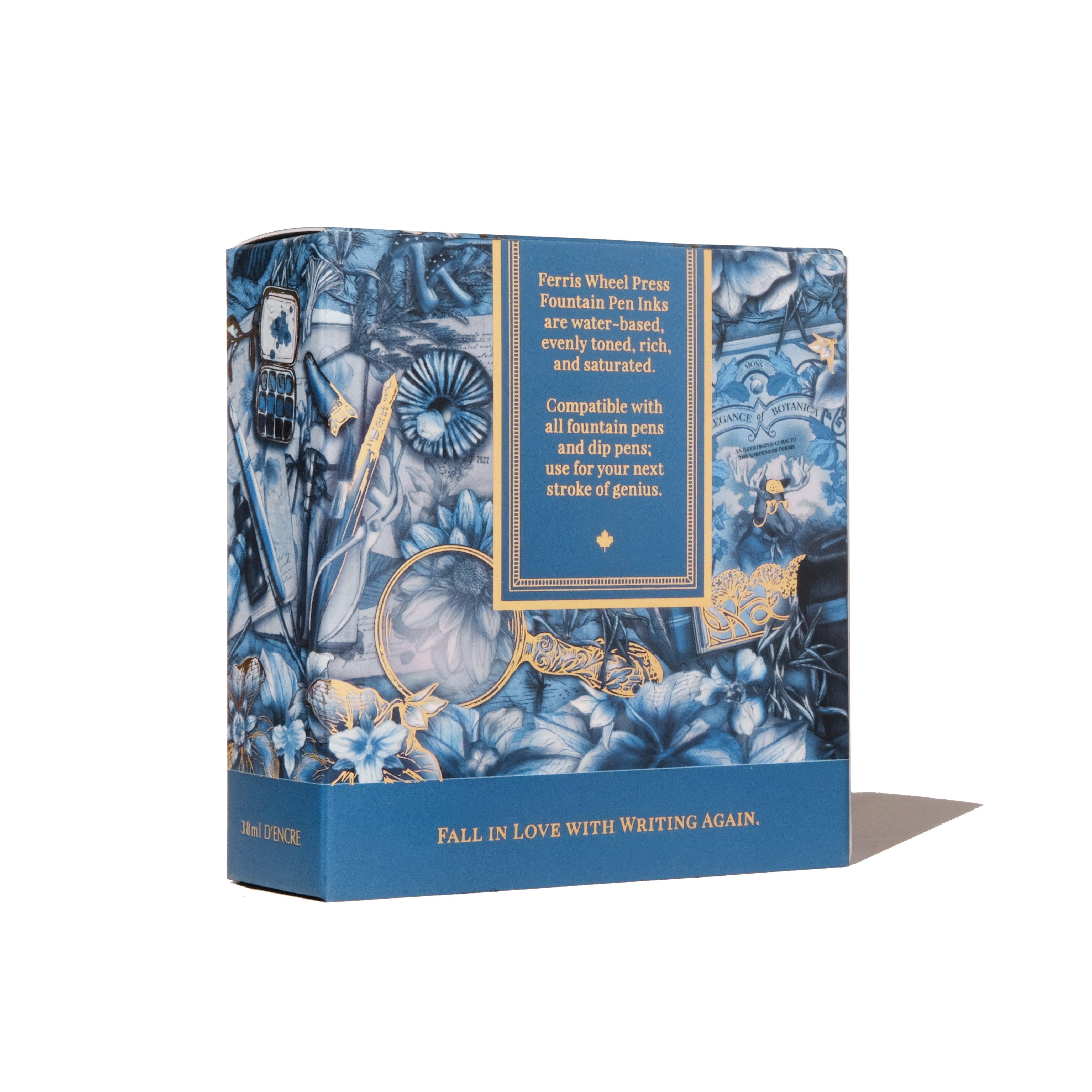 Bluebell Brushstrokes | 38ml Ink | Ferris Wheel Press