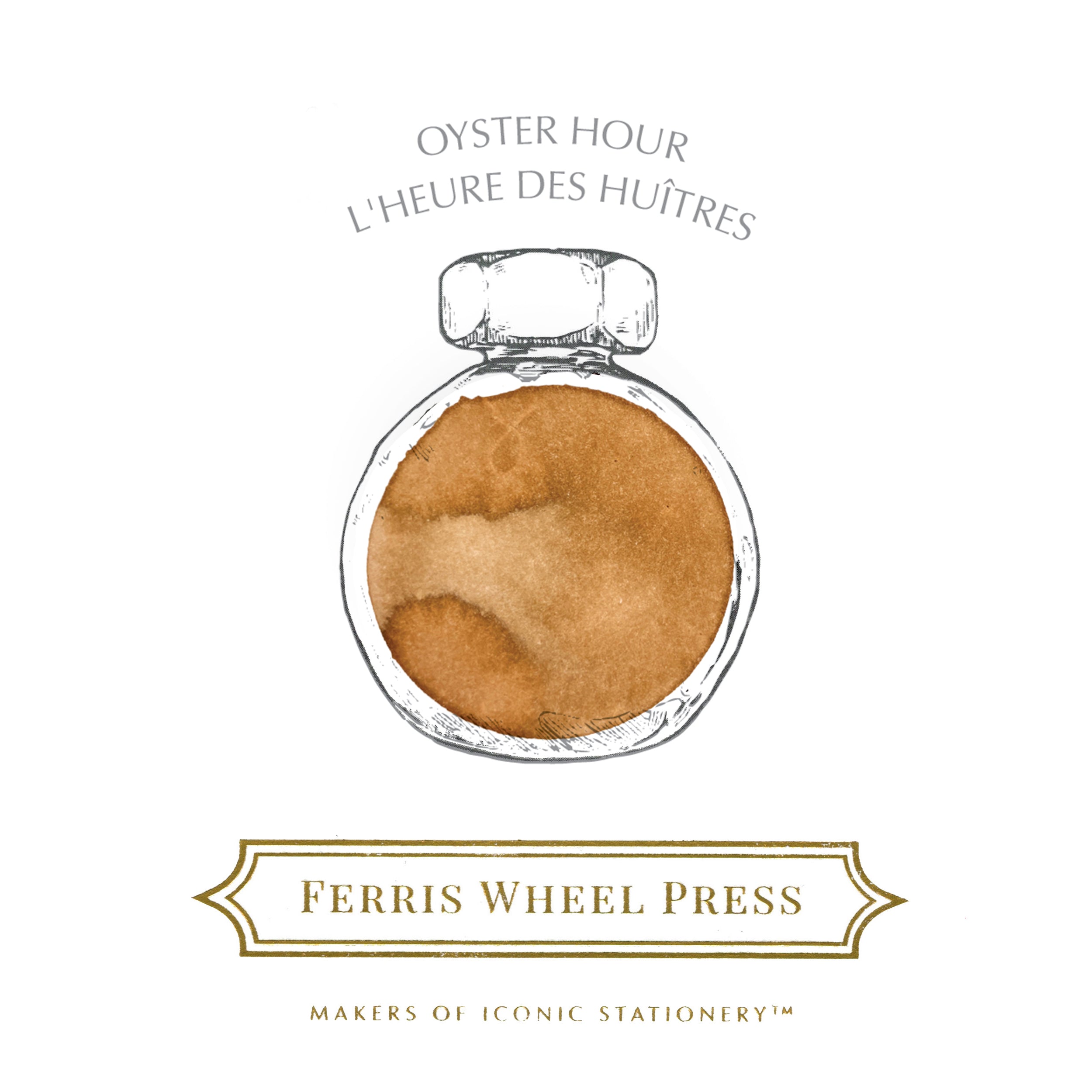 Oyster Hour | 38ml Ink | Ferris Wheel Press