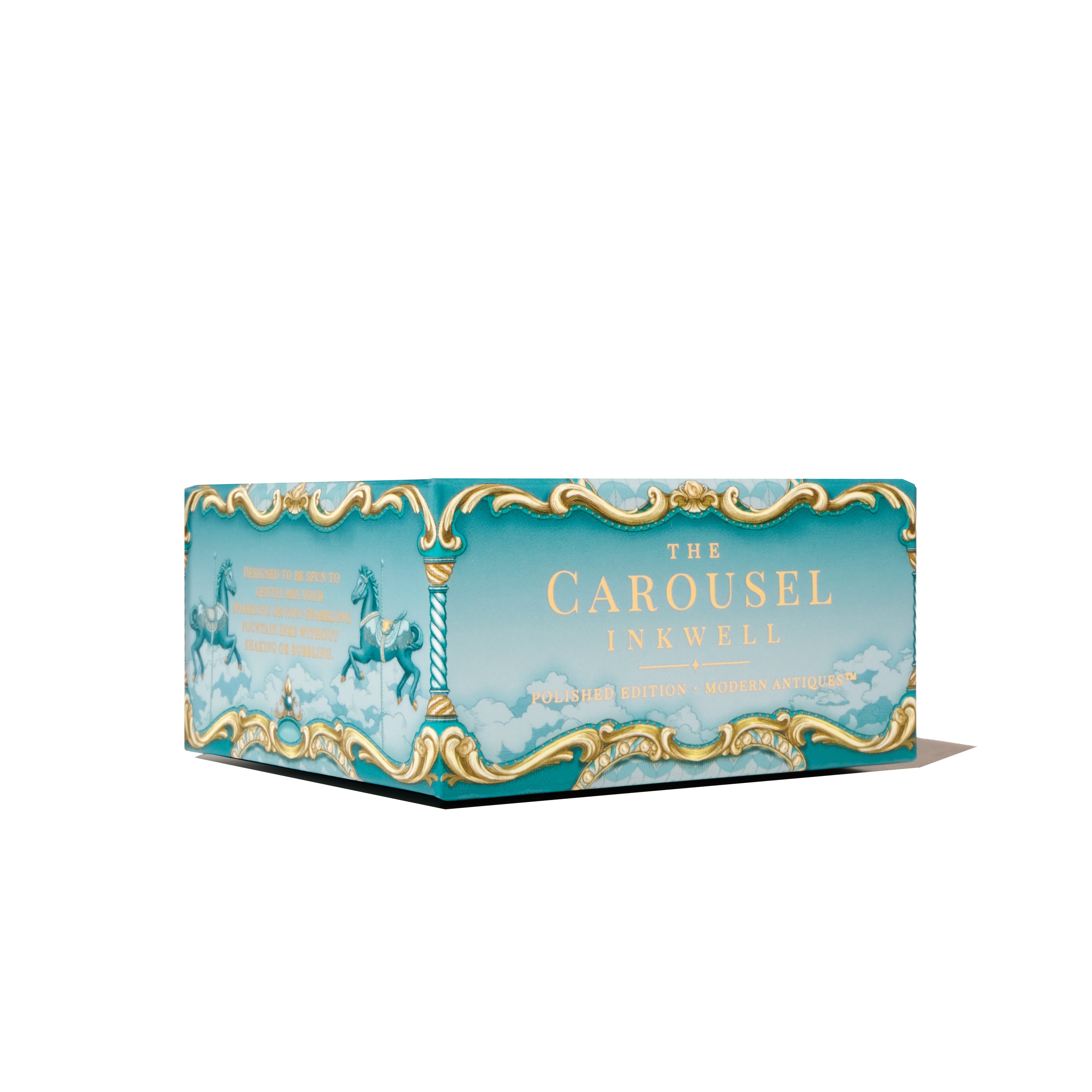 The Carousel Inkwell™ - Modern Antiques Polished Edition | Ferris Wheel Press