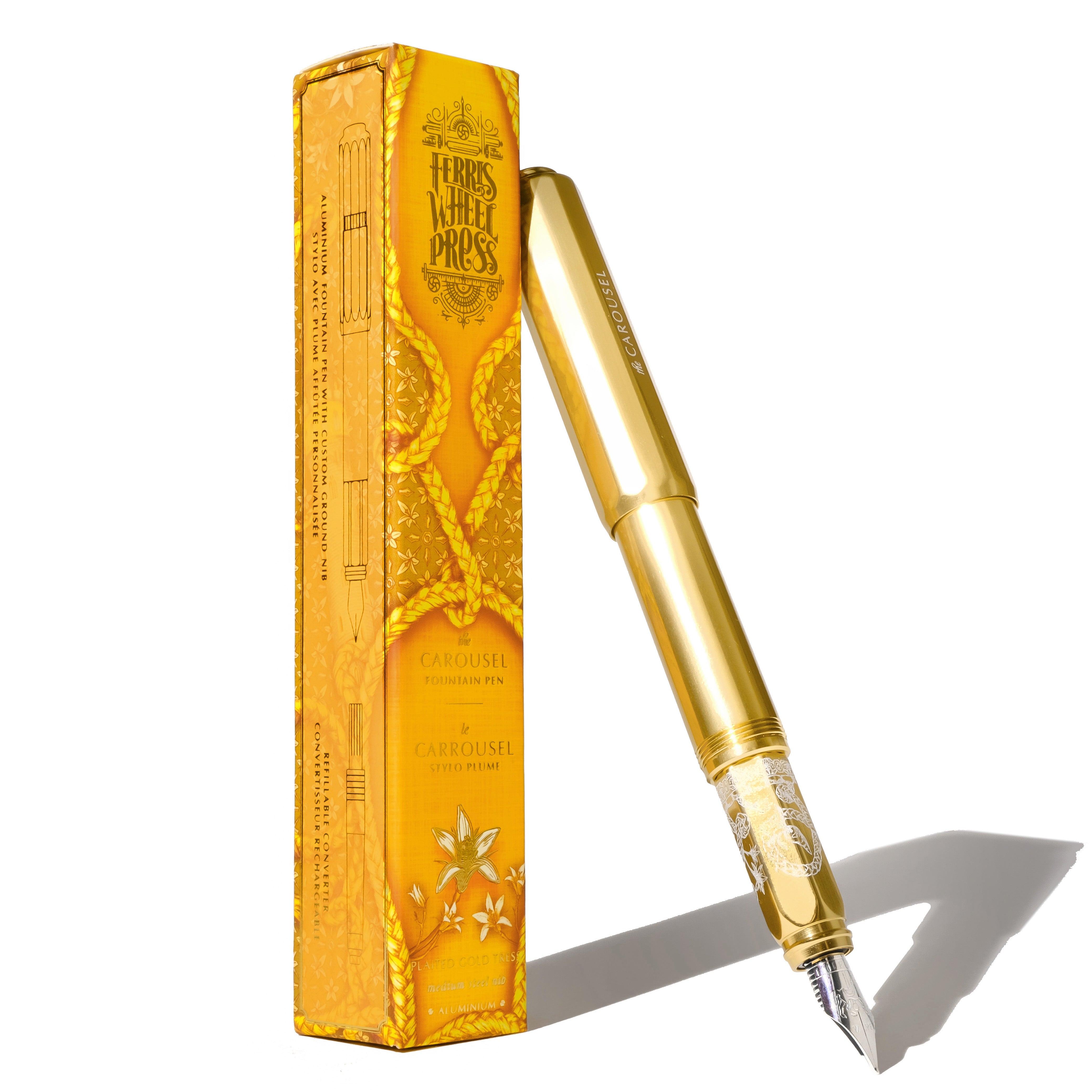 Limited Edition | Aluminum Carousel Fountain Pen | Ferris Wheel Press