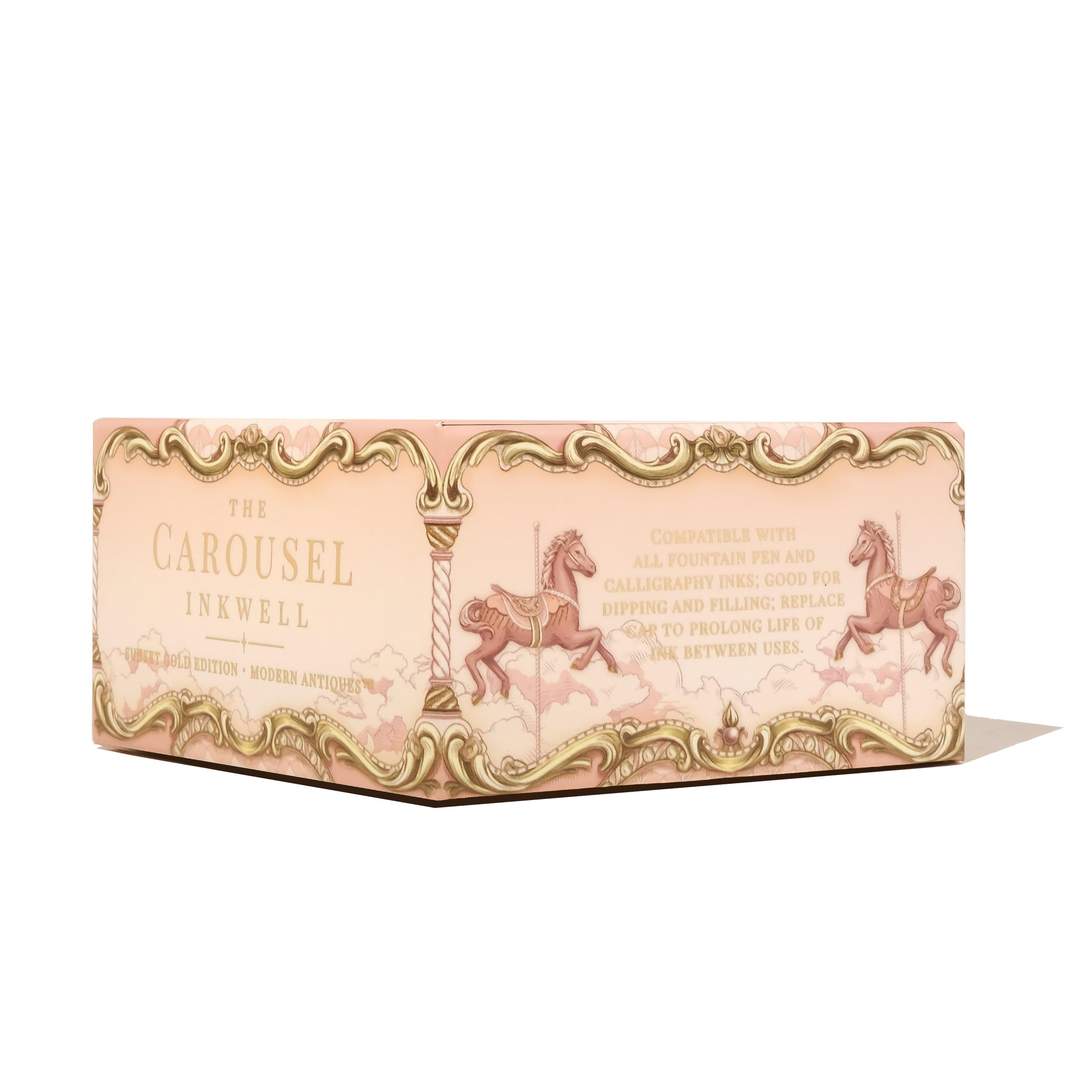 The Carousel Inkwell™ - Sunset Gold | Ferris Wheel Press