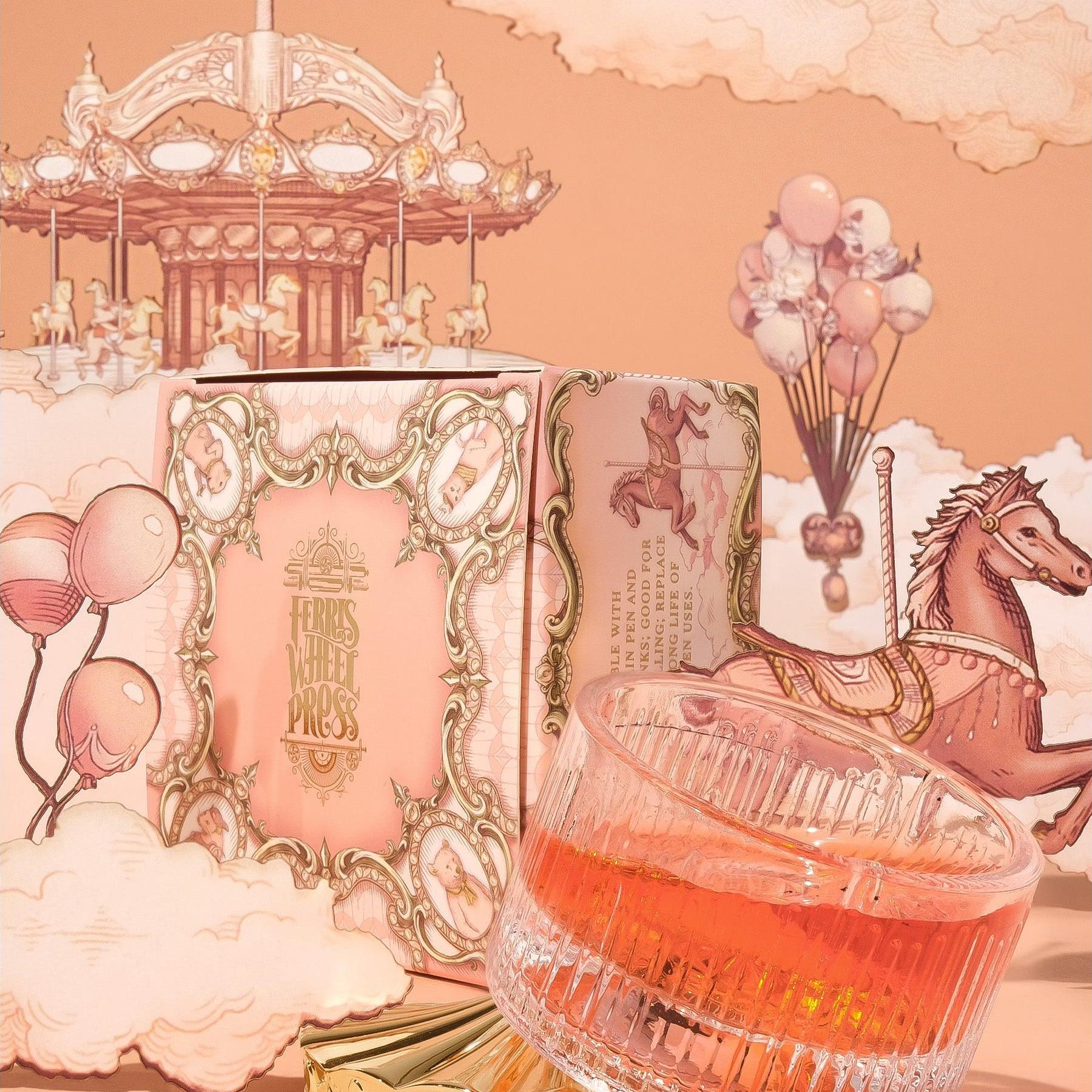 The Carousel Inkwell™ - Sunset Gold | Ferris Wheel Press