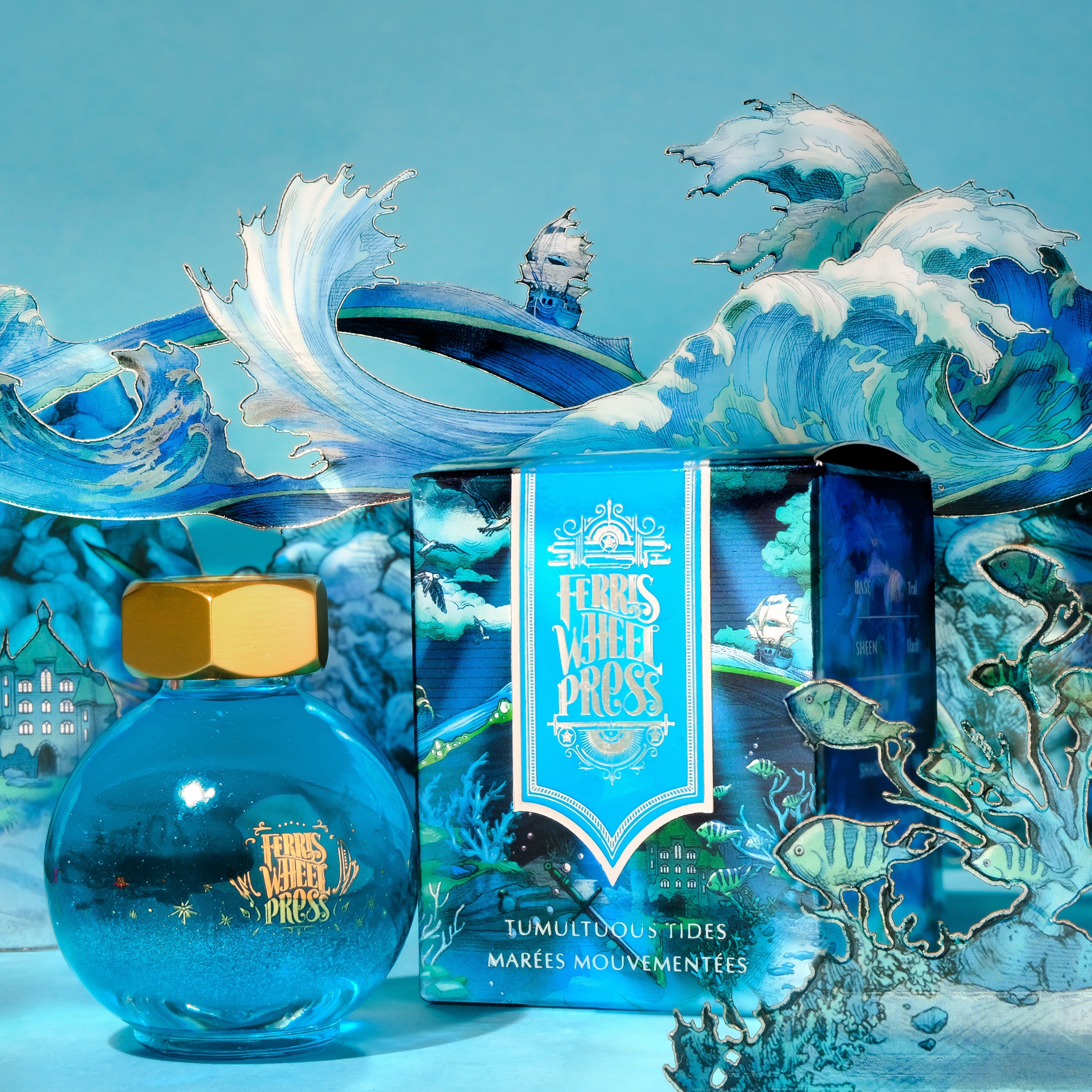 Once Upon A Time Fountain Pen Inks -  20ml Bottled | Ferris Wheel Press