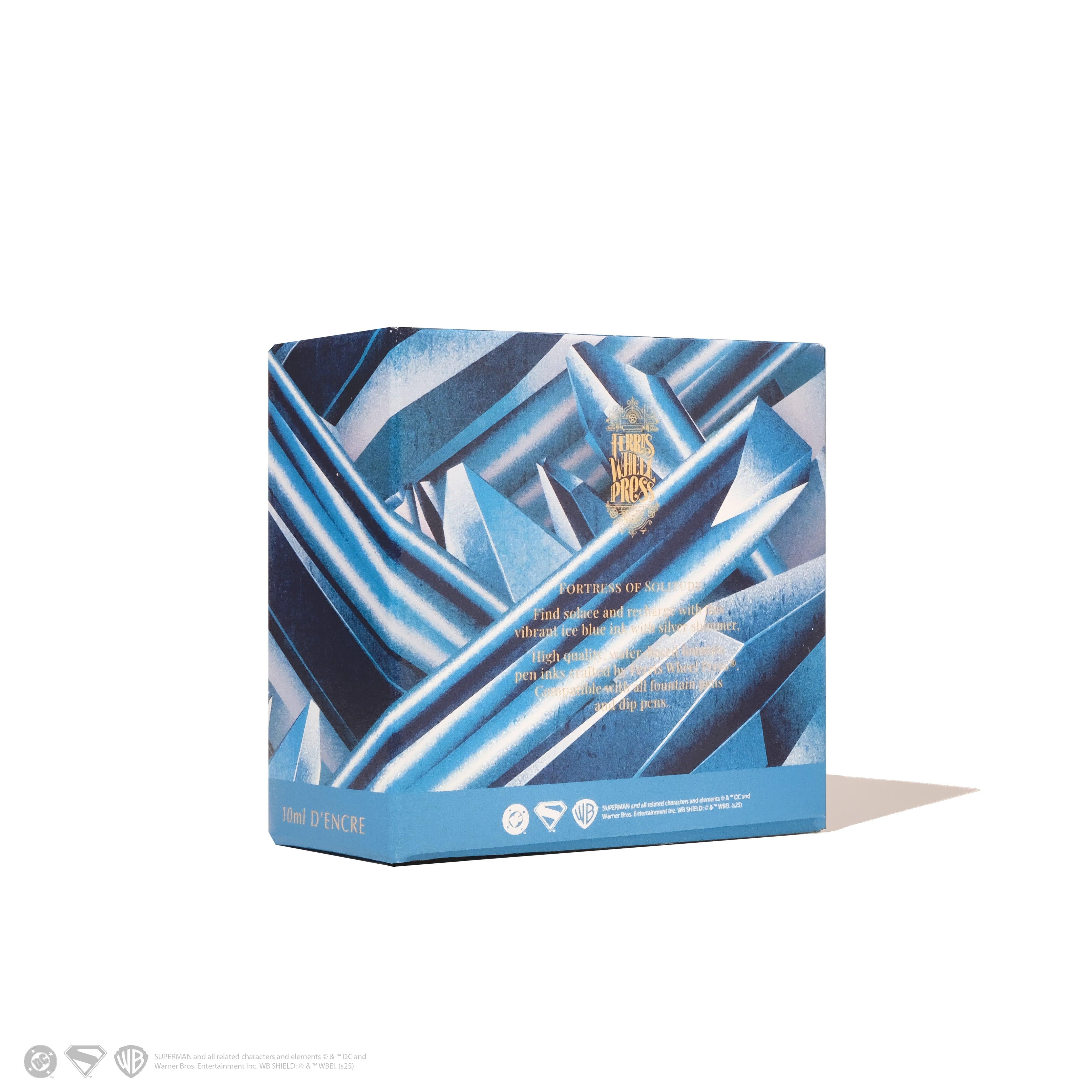 Warner Bros. | Superman Fountain Pen Inks - 10ml Bottled | Ferris Wheel Press