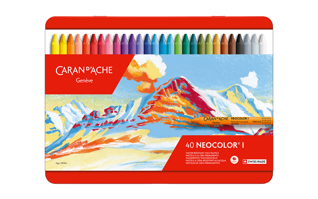Caran d'Ache Neocolor I Water-Resistant Wax Pastel