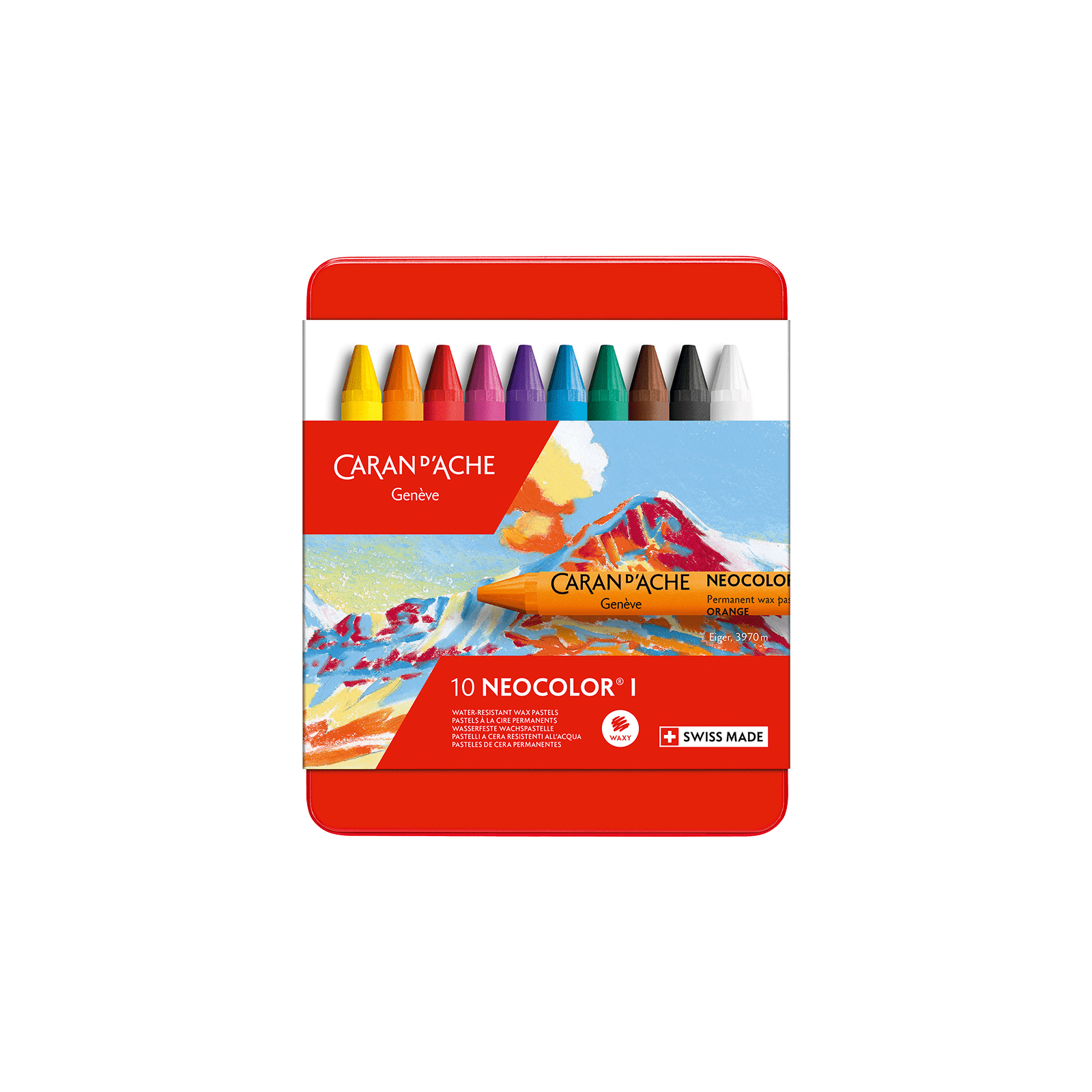 Caran d'Ache Neocolor I Water-Resistant Wax Pastel