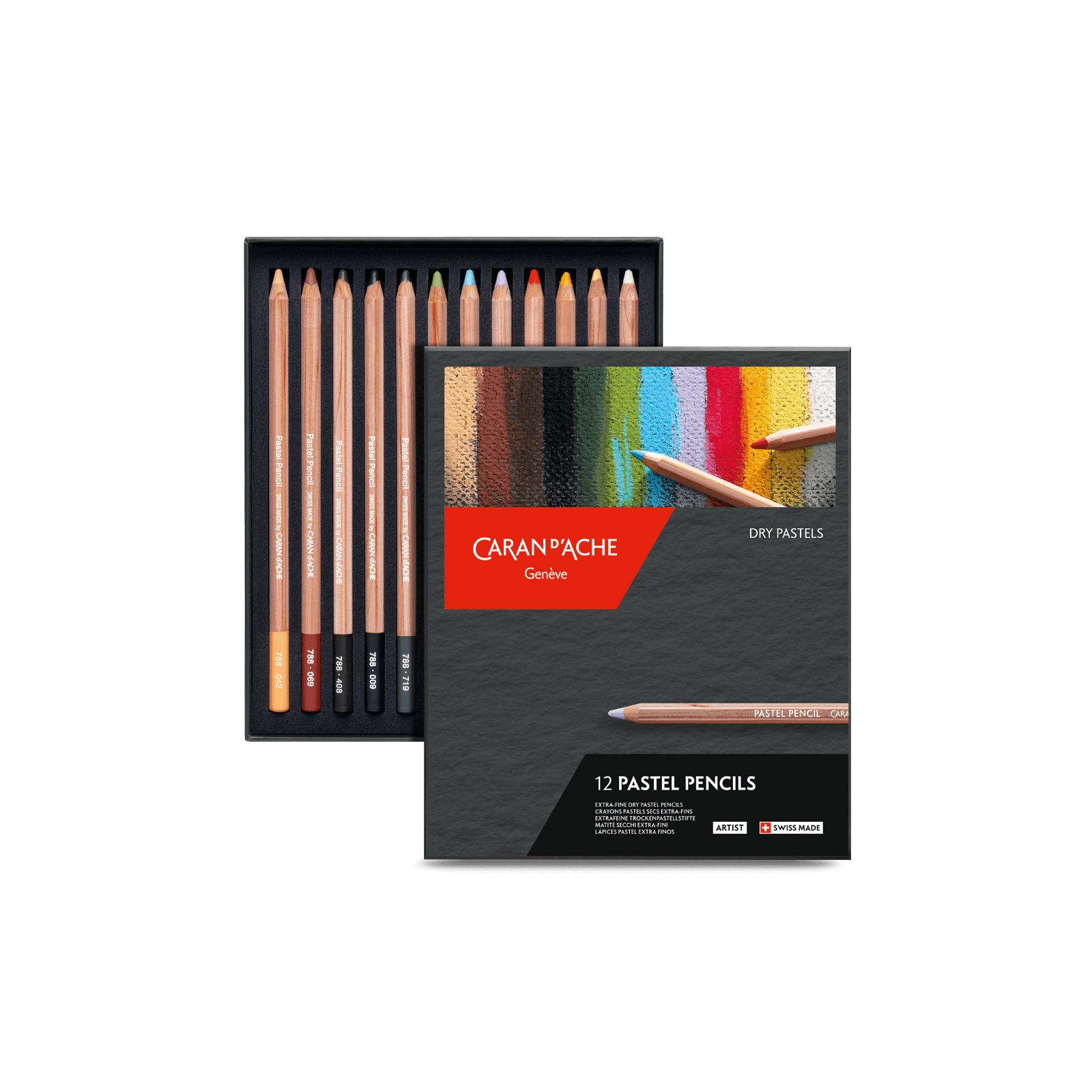 Caran d'Ache Pastel Colour Pencil Assortment