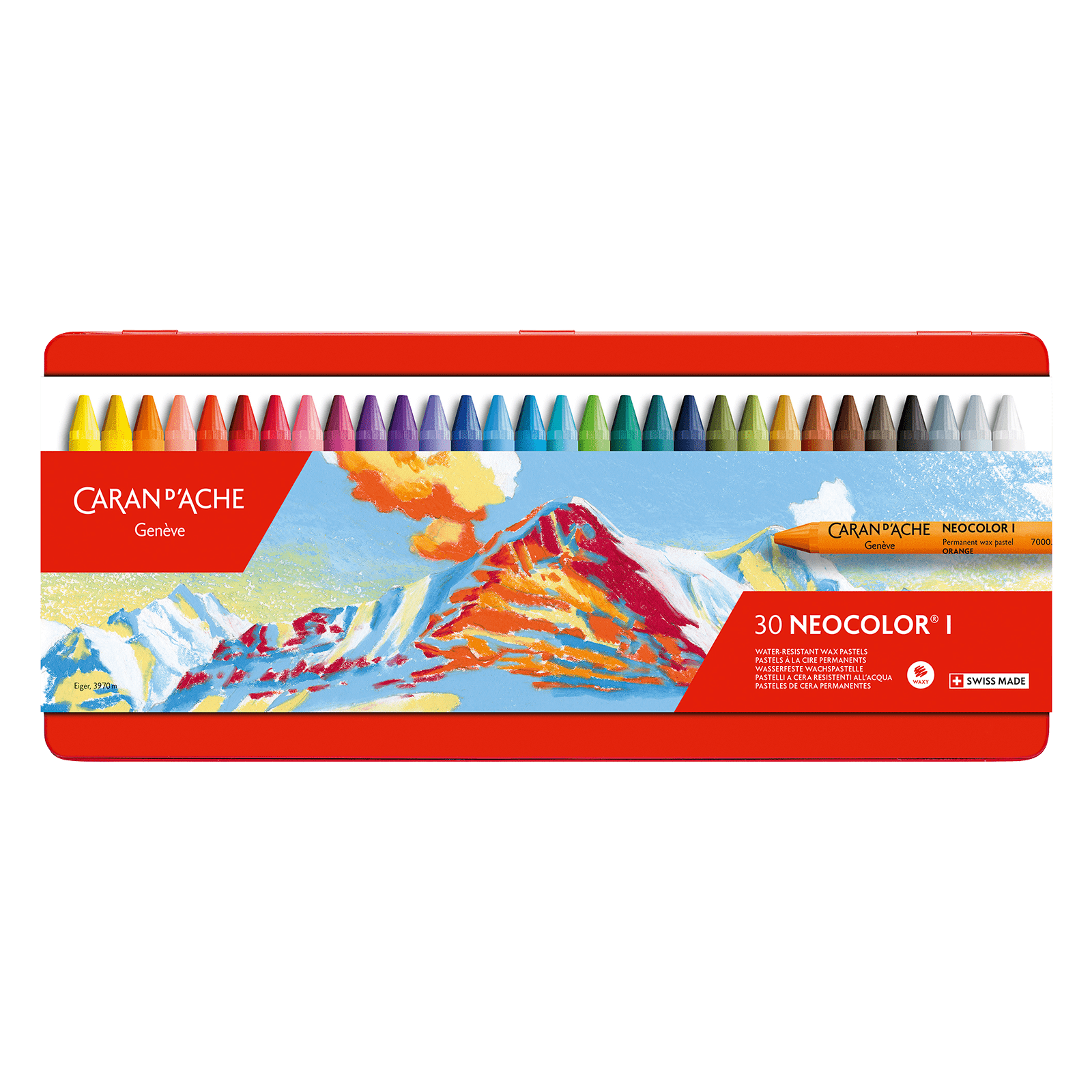 Caran d'Ache Neocolor I Water-Resistant Wax Pastel