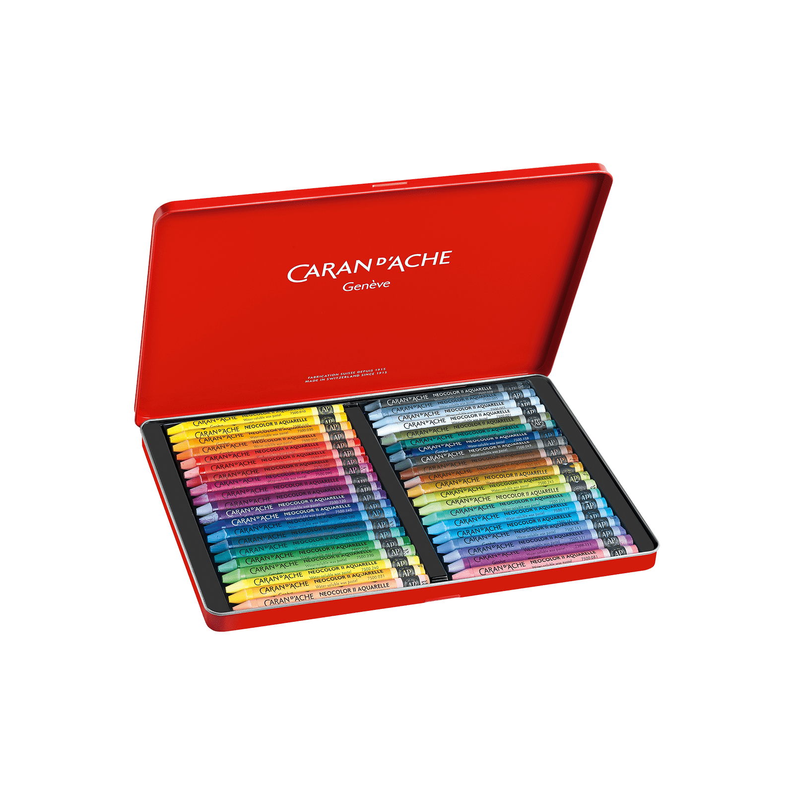 Caran d'Ache Neocolor II Water-Soluble Wax Pastel