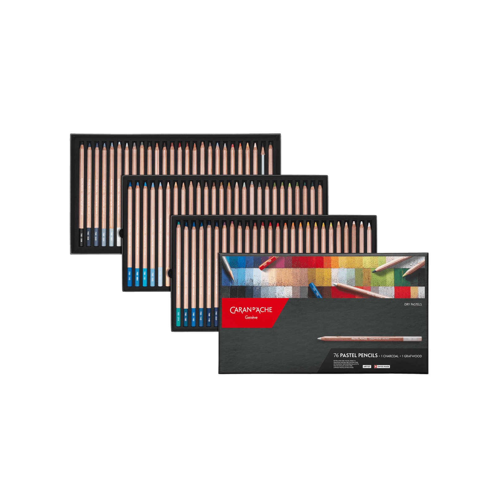 Caran d'Ache Pastel Colour Pencil Assortment