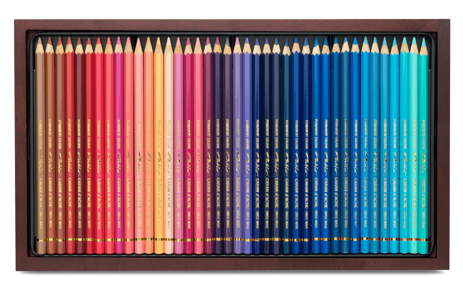 Caran d'Ache Pablo Colour Pencil - Wooden Box Set of 120