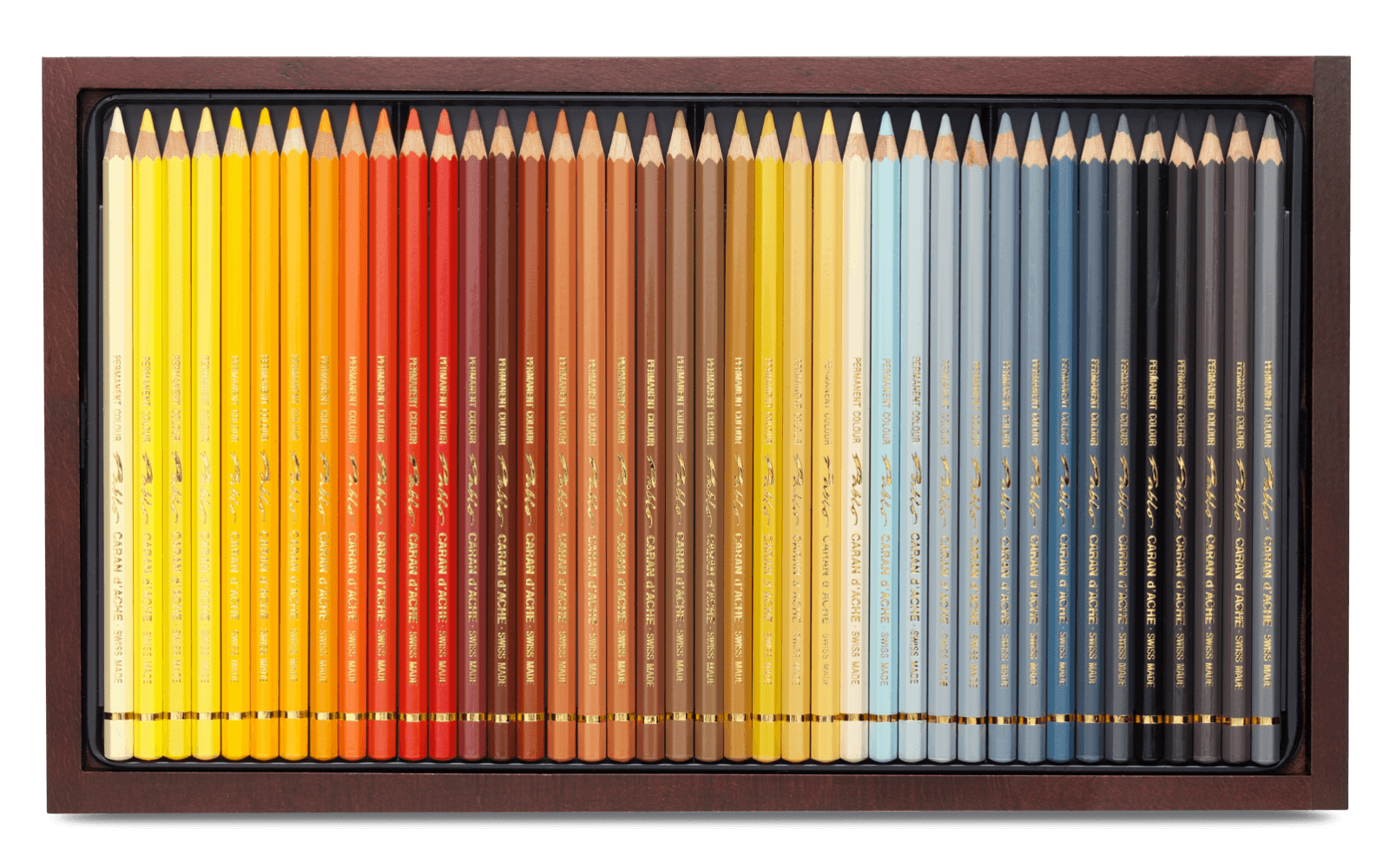 Caran d'Ache Pablo Colour Pencil - Wooden Box Set of 120