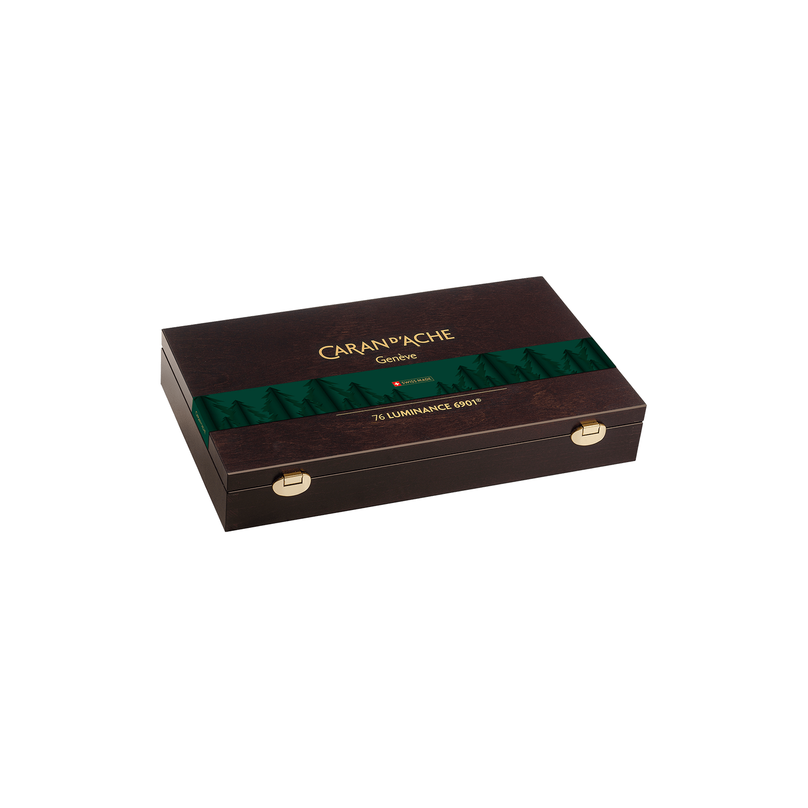 Caran d'Ache Luminance 6901 Colour Pencil - Wooden Box Set of 76