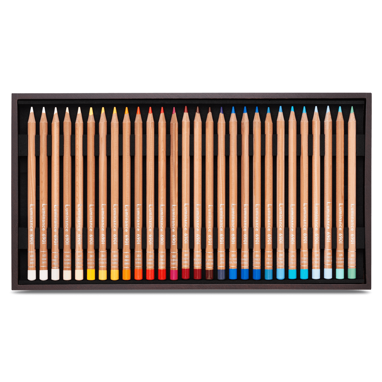 Caran d'Ache Luminance 6901 Colour Pencil - Wooden Box Set of 76