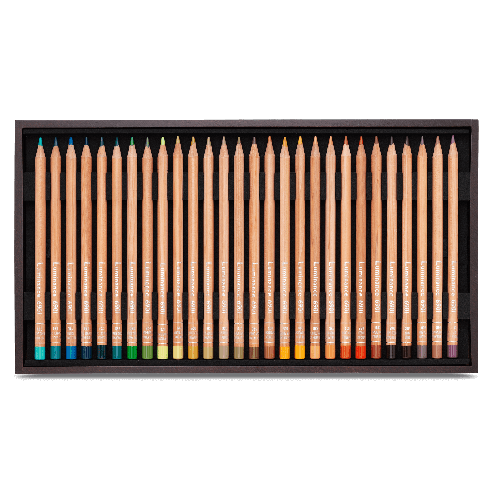 Caran d'Ache Luminance 6901 Colour Pencil - Wooden Box Set of 76